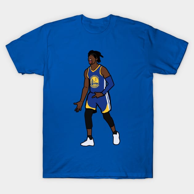 D'Angelo Russell - NBA Golden State Warriors T-Shirt by xavierjfong